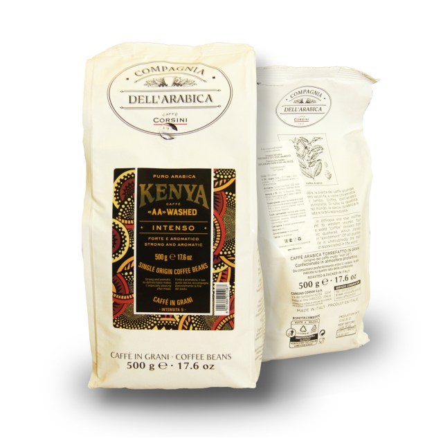 Кофе в зернах Puro Arabica Kenya "AA" Washed