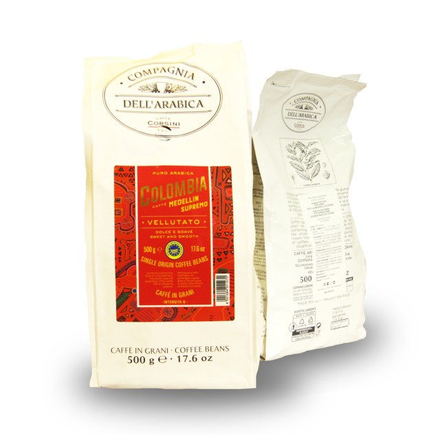 Кофе в зернах Puro Arabica Colombia Medelliln Supremo